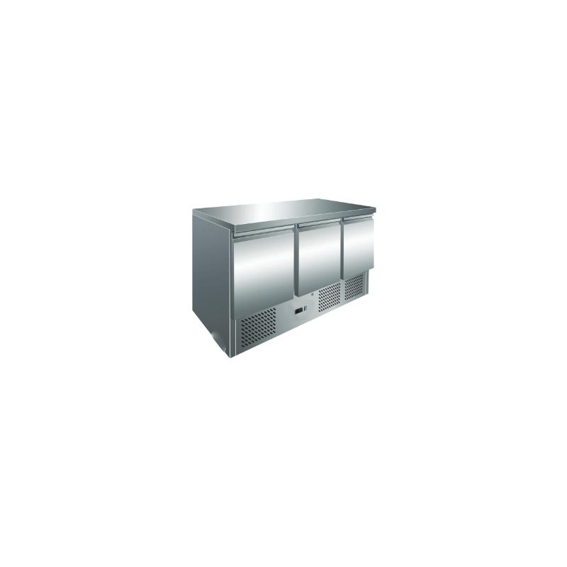 Table frigo ventilée en inox portes ou tiroirs; Materiel-horeca | Achat en ligne.