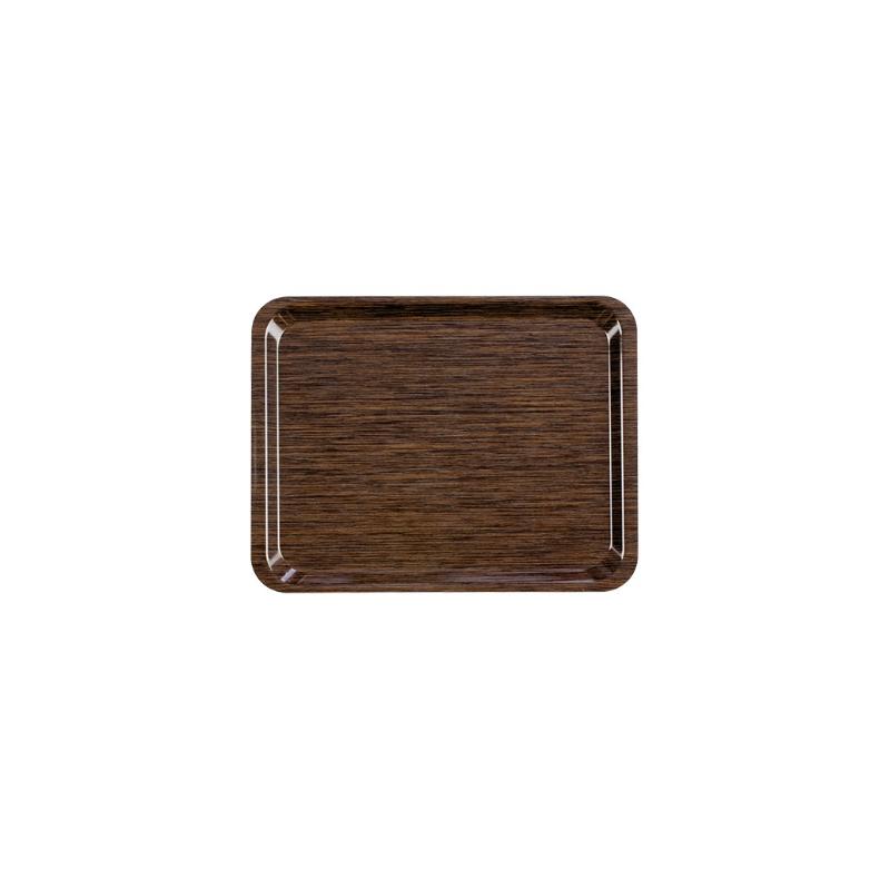 Plateau rectangle wenge 47x36cm