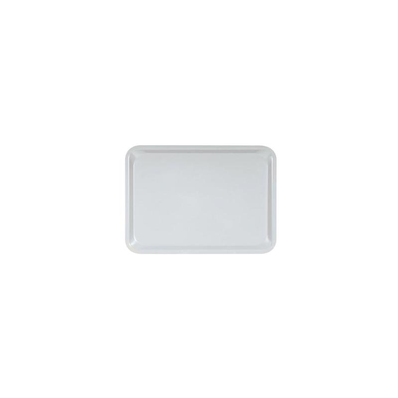 Plateau rectangulaire gris 28x20cm