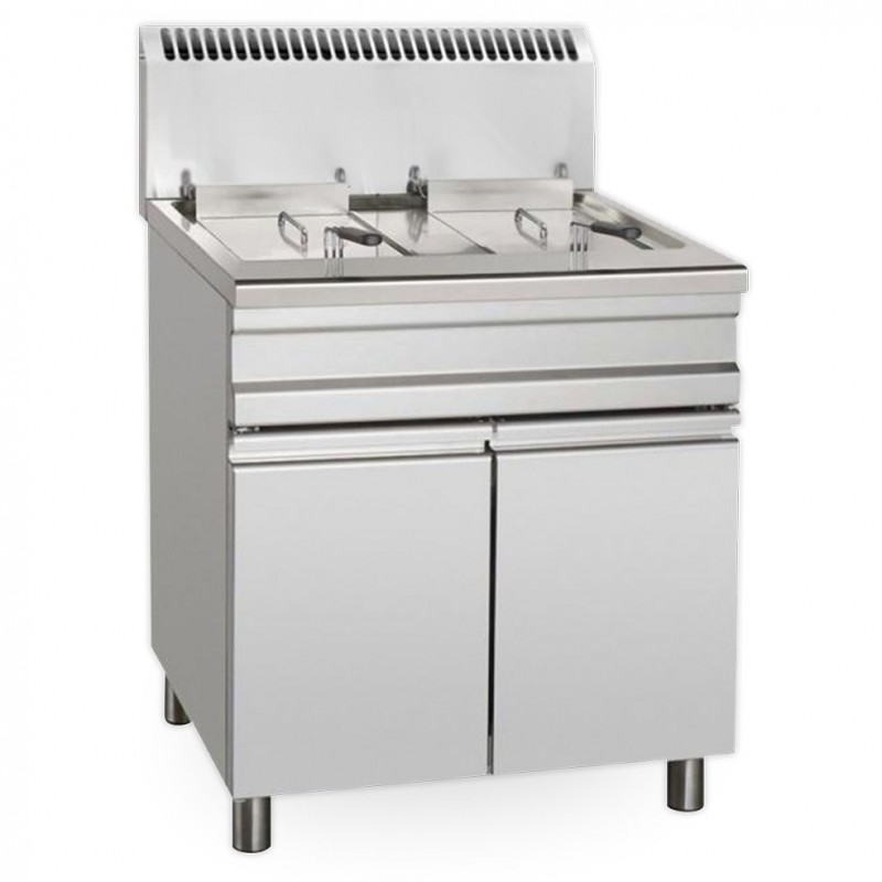 Friteuse gaz sur armoire 1 cuve 15 L | Acheter en ligne au meilleur prix | materiel horeca & ustensile de cuisine
