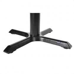 Pied de table en fonte pour terasse