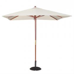 Parasol 2.5m blanc