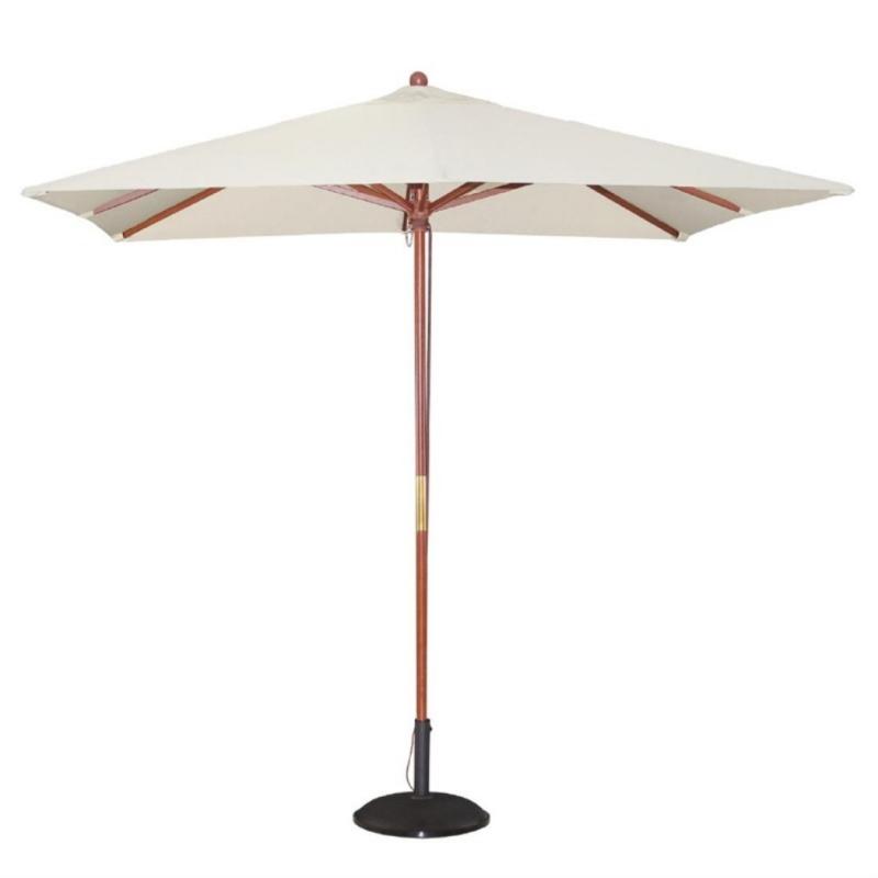 Parasol 2.5m blanc