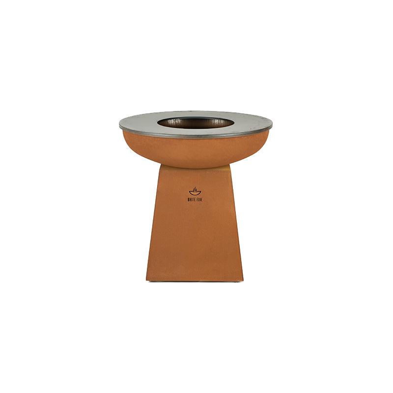 BBQ en Acier Corten Ø102cm. Pâques le spécialiste du matériel horeca, ustensiles de cuisine professionnels et meilleur rapport q