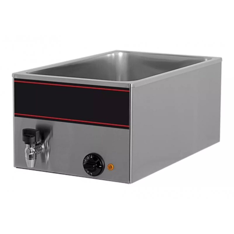 Bain marie GN 1/1 - 150mm avec robinet