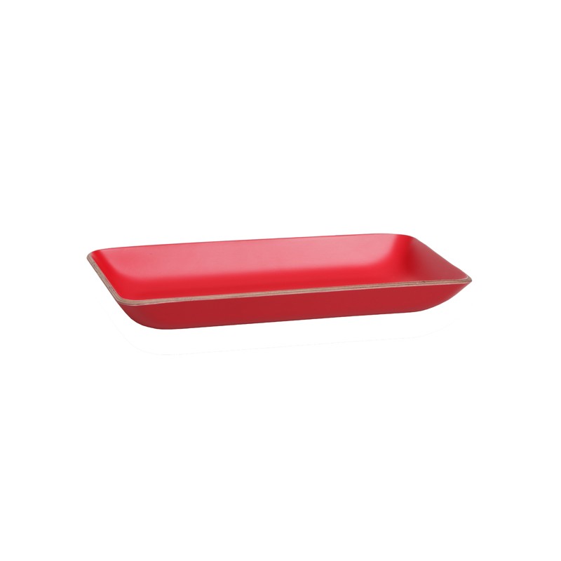 Coupelle Venezuela rouge 25x14xh3cm