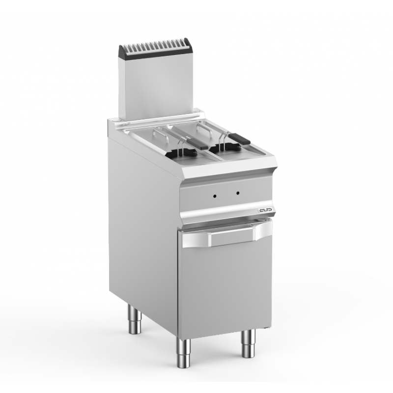 Friteuse 2x7L - MBM 700. Paques SA votre spécialiste de la vente de matériel horeca & cuisine sur Liège et toute la Belgique au 