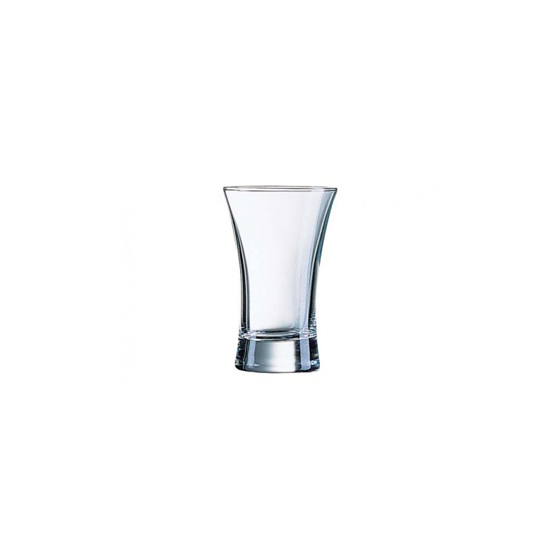 Verre HotShot 7cl Arcoroc. Paques SA votre spécialiste de la vente de matériel horeca & cuisine sur Liège et toute la Belgique a
