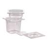 Bac gastronome GN 1/6 en polycarbonate | Acheter en ligne au meilleur prix | matériel horeca & ustensile de cuisine