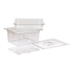 Bac gastronome GN 1/2 en polycarbonate | Acheter en ligne au meilleur prix | matériel horeca & ustensile de cuisine