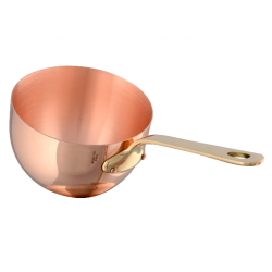 Poêlon à sabayon Ø16cm en cuivre. Pâques le spécialiste du matériel horeca, ustensiles de cuisine professionnels et meilleur rap