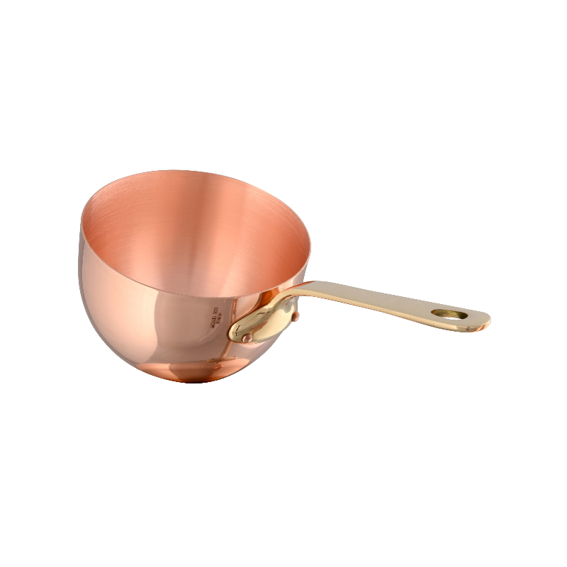 Poêlon à sabayon Ø16cm en cuivre. Pâques le spécialiste du matériel horeca, ustensiles de cuisine professionnels et meilleur rap