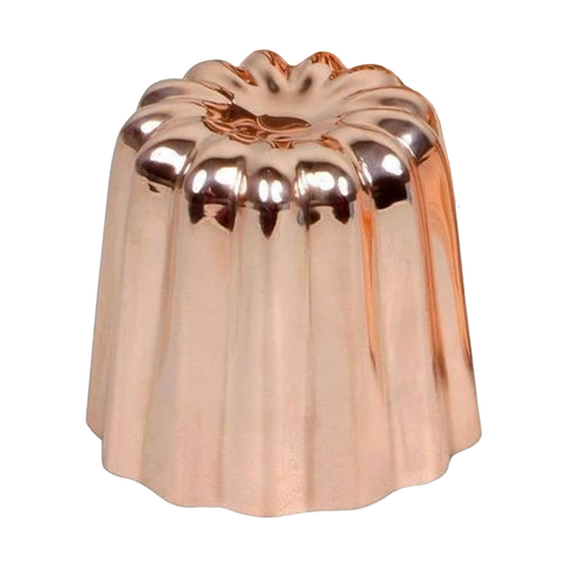 Moules à cannelés bordelais cuivre Ø 45 mm  | Matfer