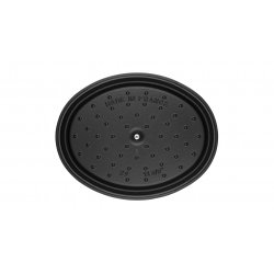 Cocotte staub ovale en fonte | Acheter en ligne au meilleur prix | matériel horeca & ustensile de cuisine