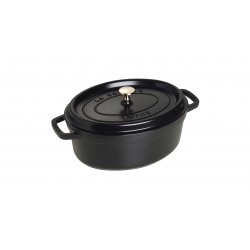 Cocotte staub ovale en fonte | Acheter en ligne au meilleur prix | matériel horeca & ustensile de cuisine