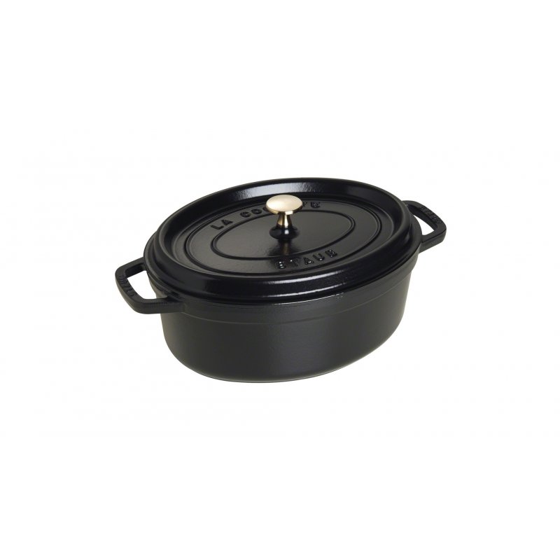 Cocotte staub ovale en fonte | Acheter en ligne au meilleur prix | matériel horeca & ustensile de cuisine