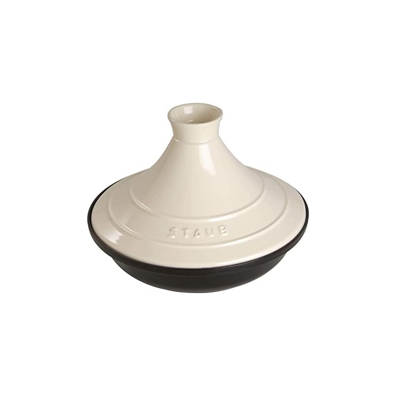 Tajine crème en fonte Staub Ø28cm. Pâques le spécialiste du matériel horeca, ustensiles de cuisine professionnels et meilleur ra