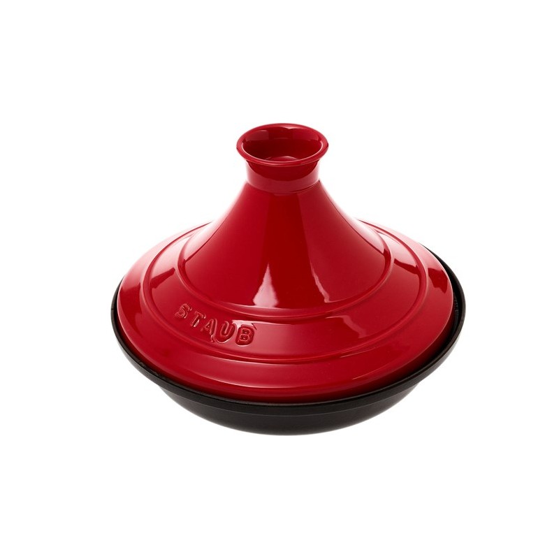 Tajine Cerise en fonte Staub Ø28cm. Pâques le spécialiste du matériel horeca, ustensiles de cuisine professionnels et meilleur r