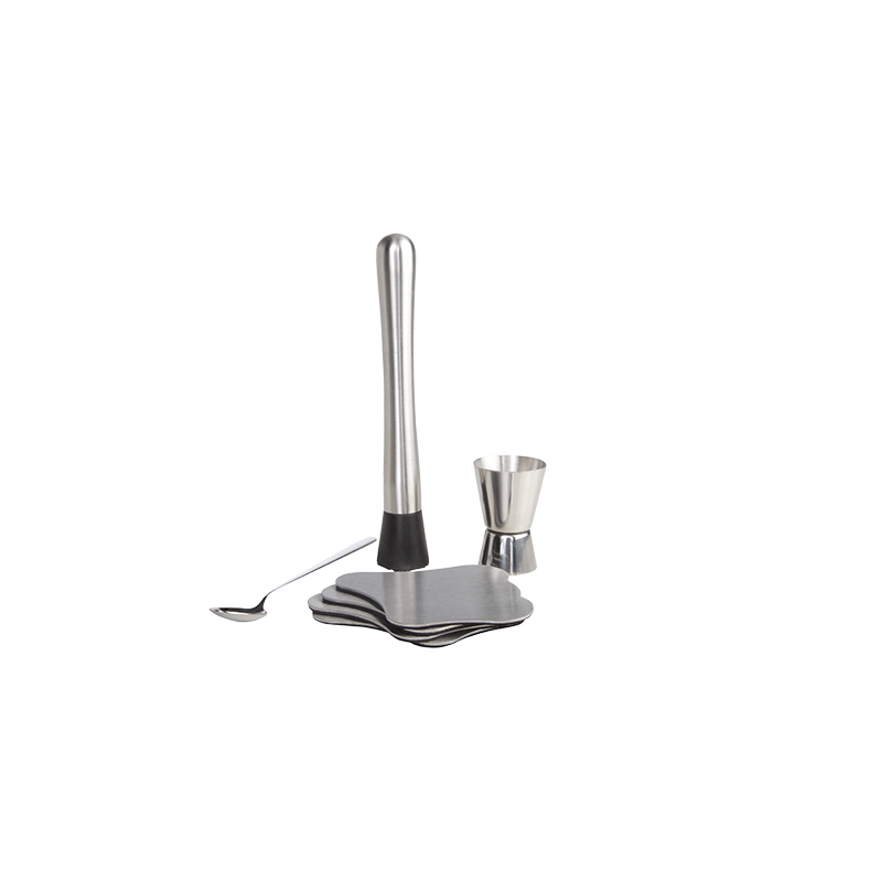 Set à cocktail inox 7pcs