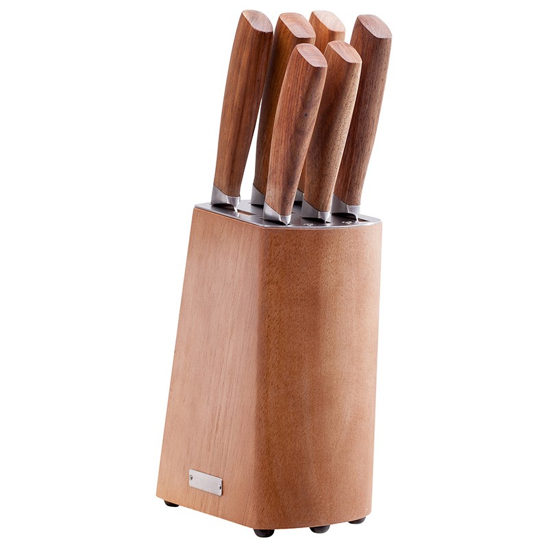 Set de couteau 6 pcs + bloc de rangement Sabatier