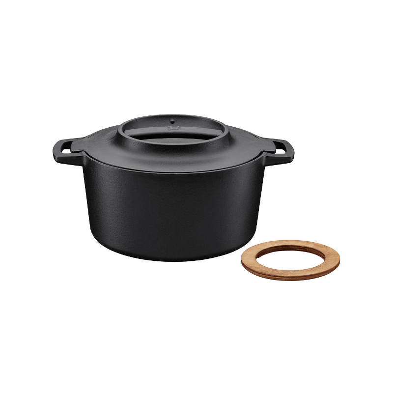 Cocotte en fonte Ø22cm. Pâques le spécialiste du matériel horeca, ustensiles de cuisine professionnels et meilleur rapport quali
