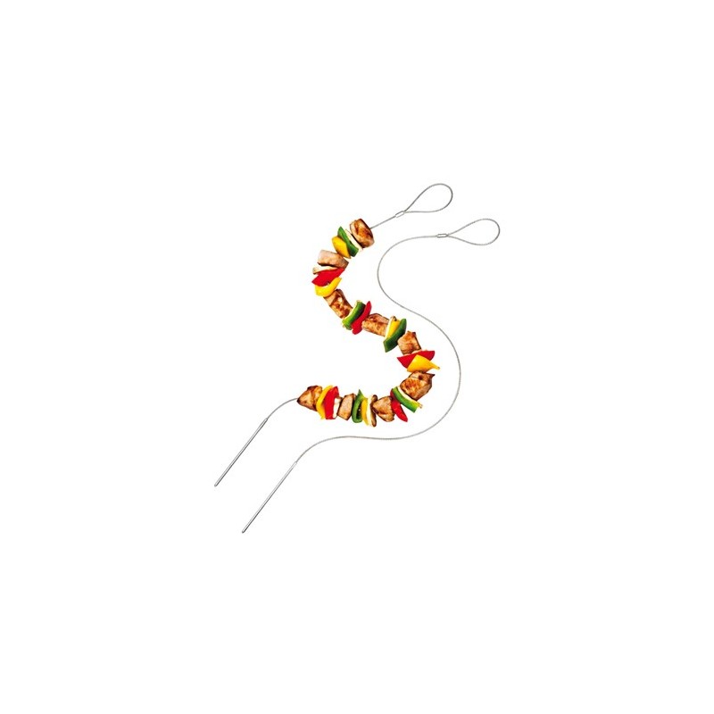 Brochette flexible pour BBQ 74 x 0,4 x 0,4 cm/ Le spécialiste du matériel horeca, ustensiles de cuisine professionnels et meille