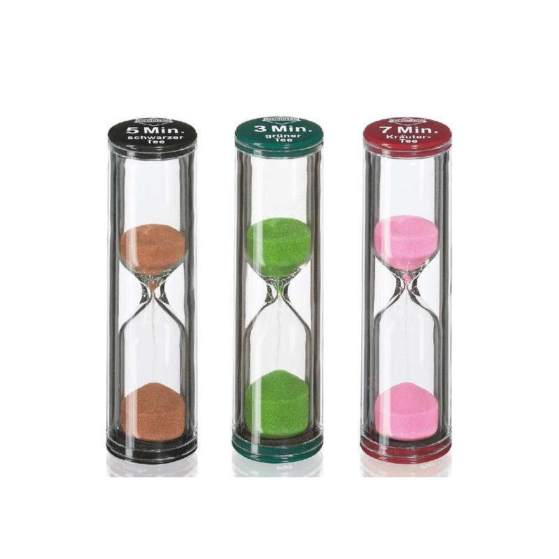 Set de 3 sabliers 3-5-7 minutes. Pâques le spécialiste du matériel horeca, ustensiles de cuisine professionnels et meilleur rapp