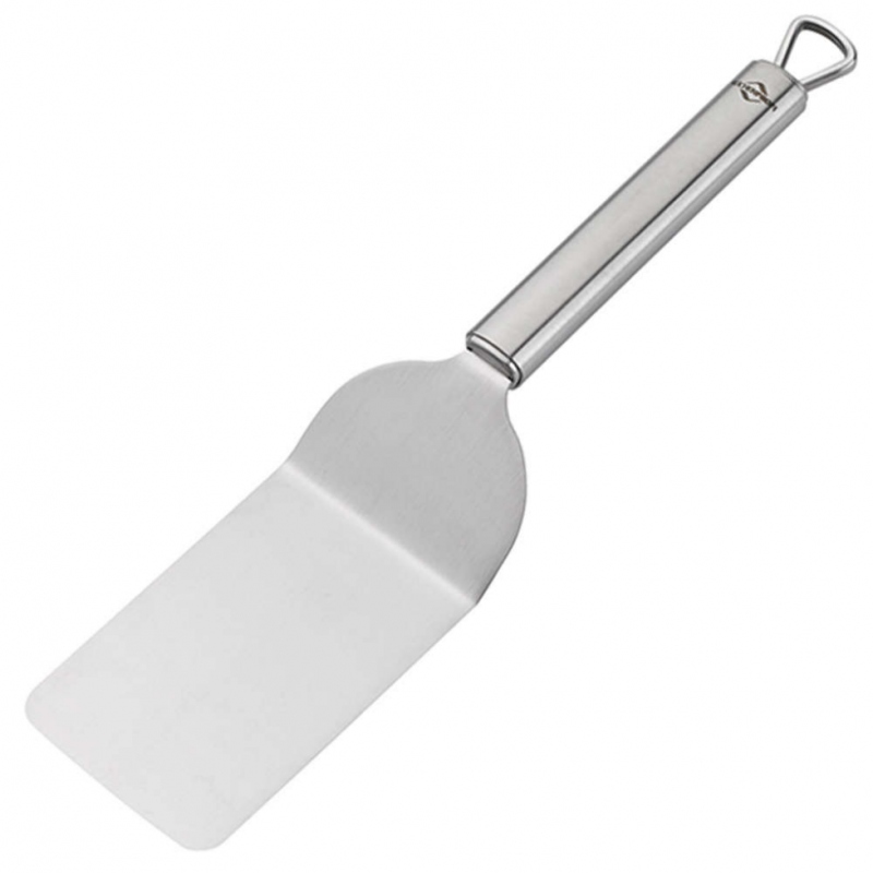 Spatule coudée tout inox 28cm