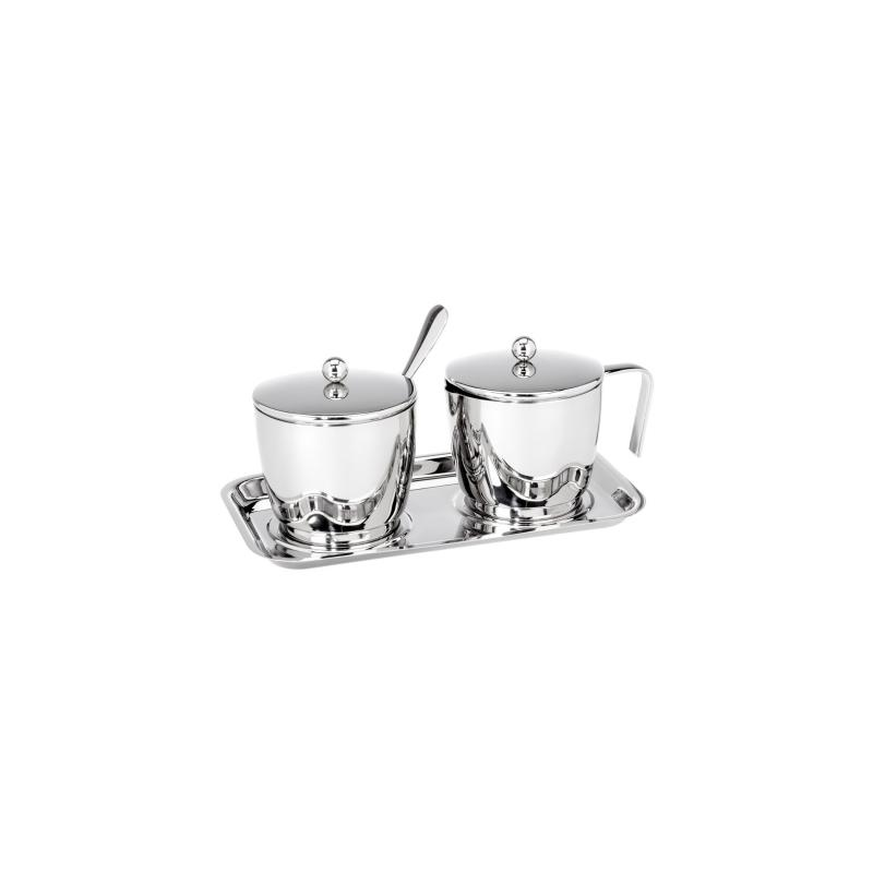 Sucrier et pot à lait en inox | Materiel-horeca | Achat en ligne