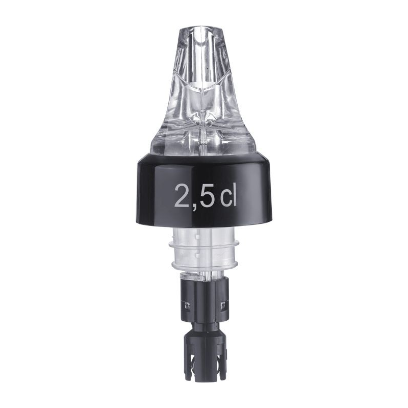 Bec verseur "Auto-Pour" 2.5 cl, transparent