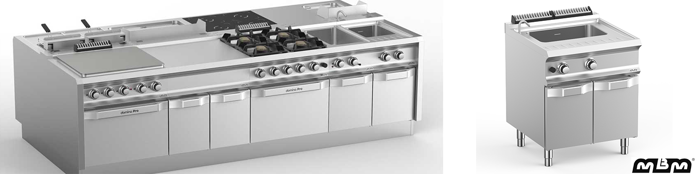 Modules de cuisson monobloc Domina 700 MBM au meilleur prix | Materiel-horeca | Achat en ligne