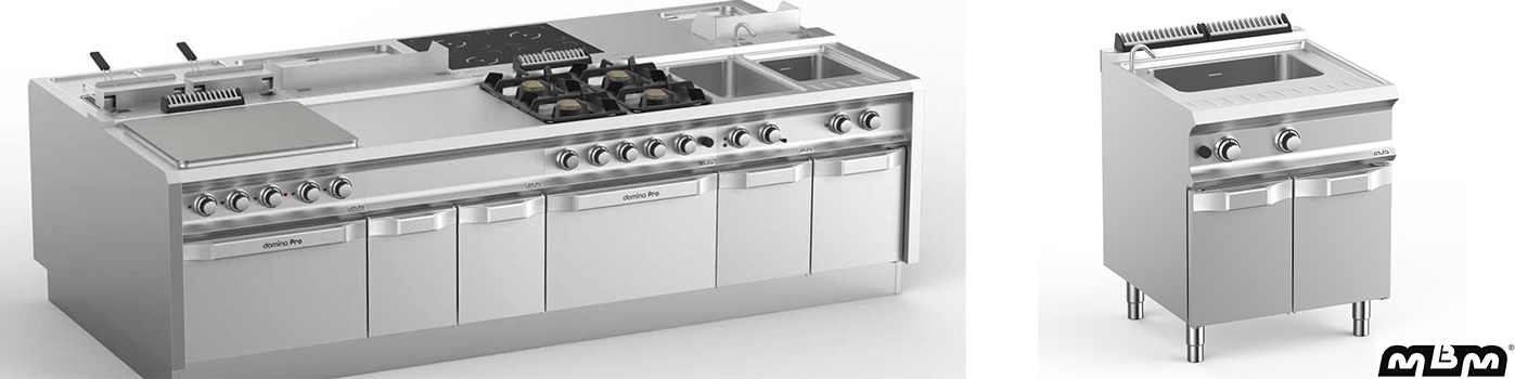 Cuiseur à pâtes sur armoire Domina 700 MBM au meilleur prix | Materiel-horeca | Achat en ligne