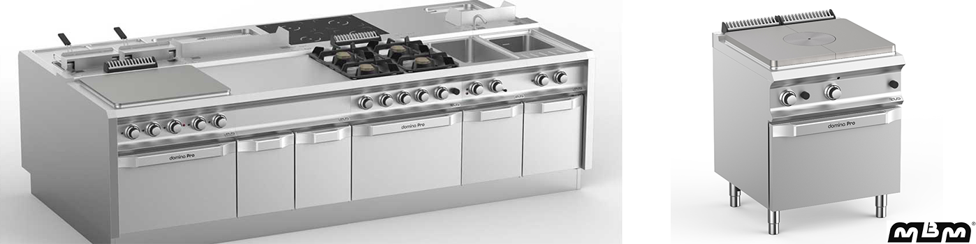 Taque ardente avec four MBM 700 au meilleur prix | Materiel-horeca | Achat en ligne