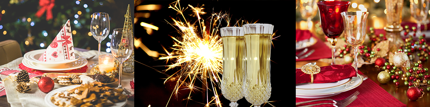 Verrerie pour les fêtes