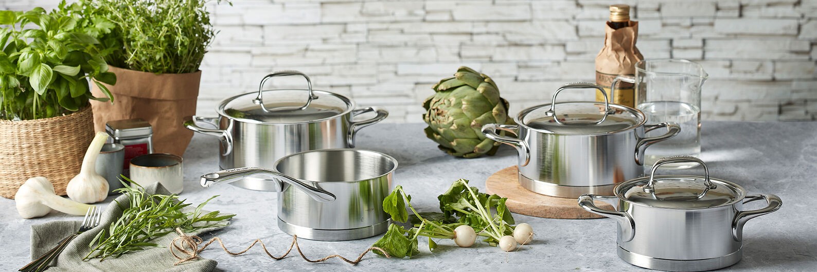 Série casserole Atlantis Demeyere | Materiel-horeca | Achat en ligne