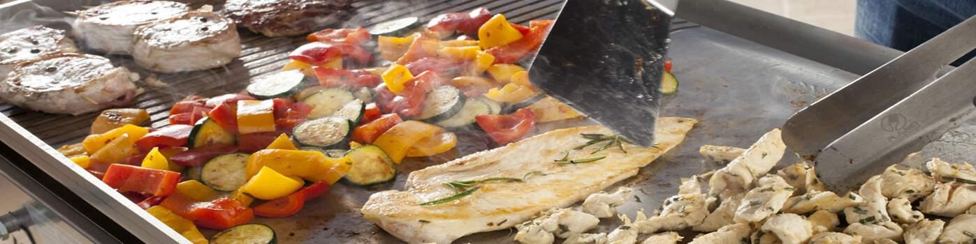 Plancha professionnelle sur armoire au meilleur prix | Materiel-horeca | Achat en ligne